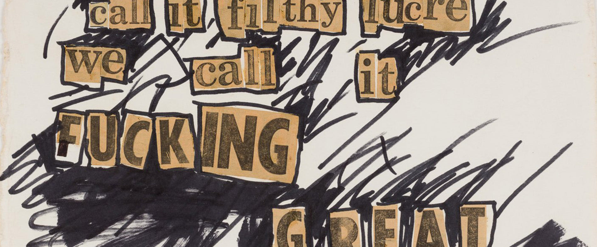 Call It Filthy Lucre